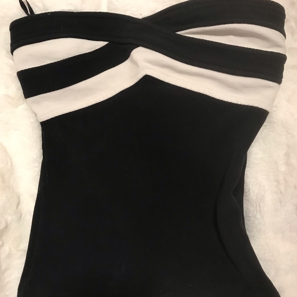 Guess strapless top